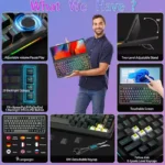 K3 Touch Screen Monitorius su Klaviatūra KAINA WEBAB.Lt