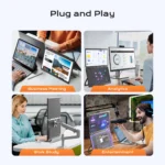 M4 15.6 WEBAB.Lt dvigubas papildomas sulankstomas monitorius