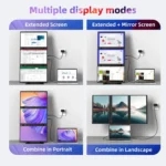 Z4 PRO WEBAB.Lt trigubas sulankstomas papildomas monitorius