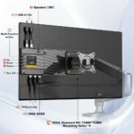 D1 nešiojamas didelis 23,8″ papildomas monitorius