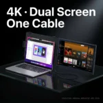 4K Kwumsy M5 PRO WEBAB.Lt mobilus nešiojamas monitorius