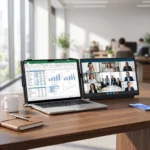 4K Kwumsy M5 PRO WEBAB.Lt mobilus nešiojamas monitorius
