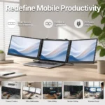 Kwumsy S10 PRO WEBAB.Lt dvigubas 14 colių papildomas nešiojamas monitorius