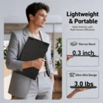 Kwumsy S10 PRO WEBAB.Lt dvigubas 14 colių papildomas nešiojamas monitorius