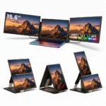 Kwumsy S6 Black WEBAB.Lt dvigubas nešiojamas papildomas monitorius nešiojamajam kompiuteriui laptopui